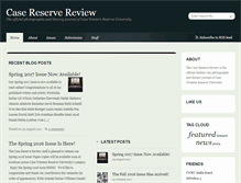 Tablet Screenshot of casereservereview.org